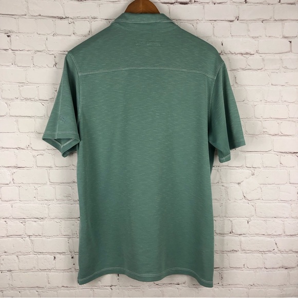 Tommy Bahama Green Polo Men's Sz M - Picture 8 of 8